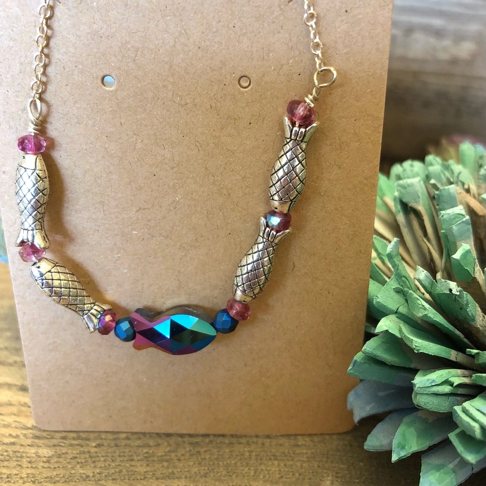 Swim Against The Tide Necklace